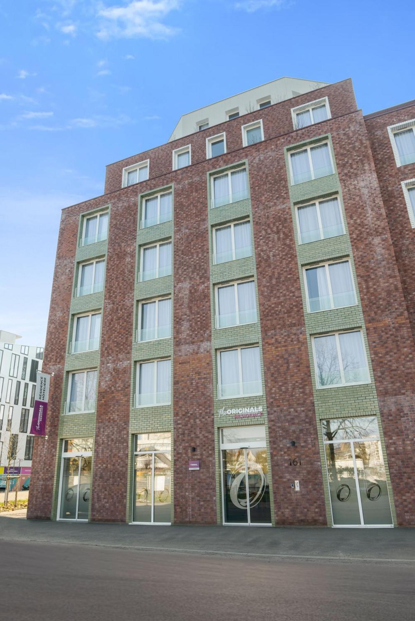 The Originals Residence, Le Wax, Lille Est Villeneuve-d'Ascq Exteriör bild